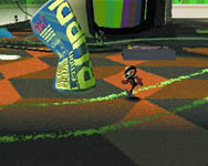 une photo d'Ã©cran de Micro Maniacs sur Sony Playstation
